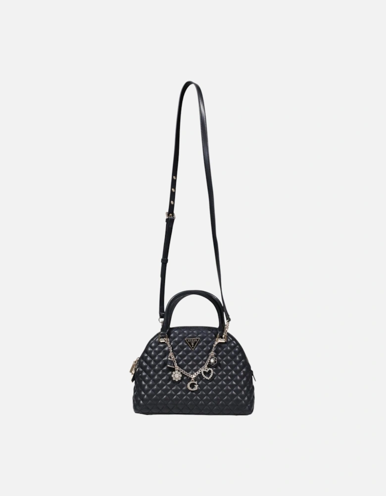 Handbag with Shoulder Strap and Inside Pockets Women - Black Bags