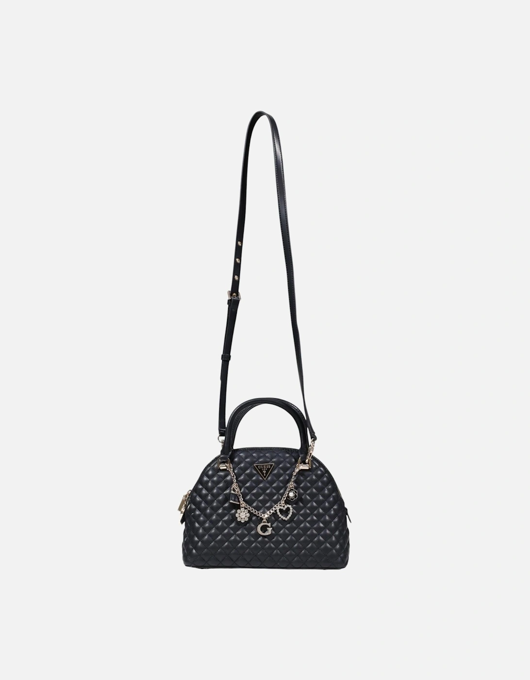 Handbag with Shoulder Strap and Inside Pockets Women - Black Bags, 4 of 3