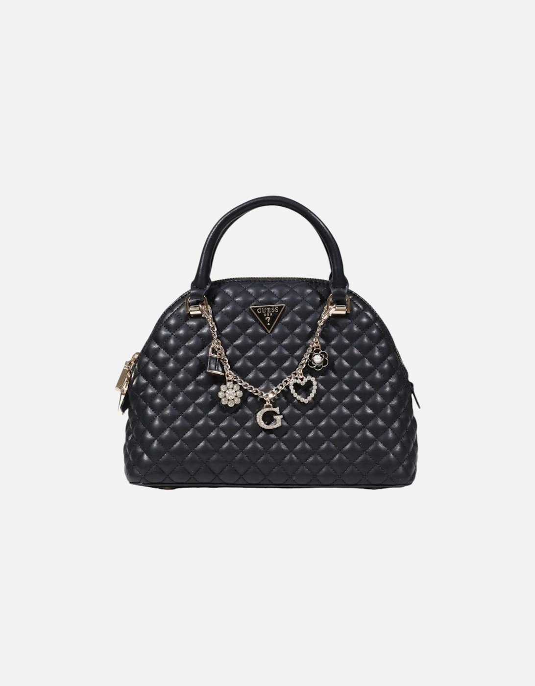 Handbag with Shoulder Strap and Inside Pockets Women - Black Bags
