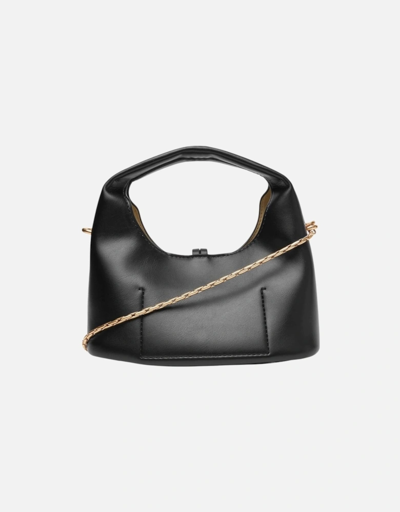 Shoulder Strap Magnetic Closure Handbag Women - Black Bags