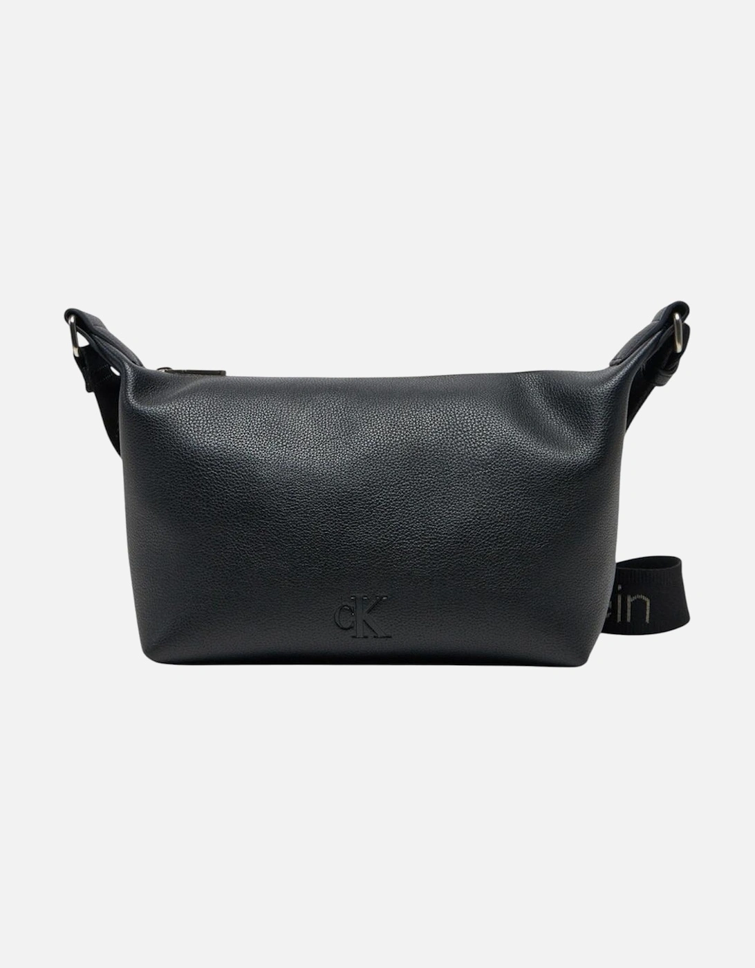 Zip Fastening Polyurethane Bag with Inside Pockets Women - Black, 4 of 3