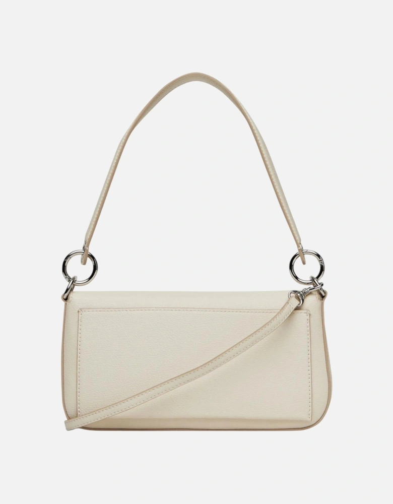 Polyurethane Bag with Magnet Fastening and Inside Pockets Women -