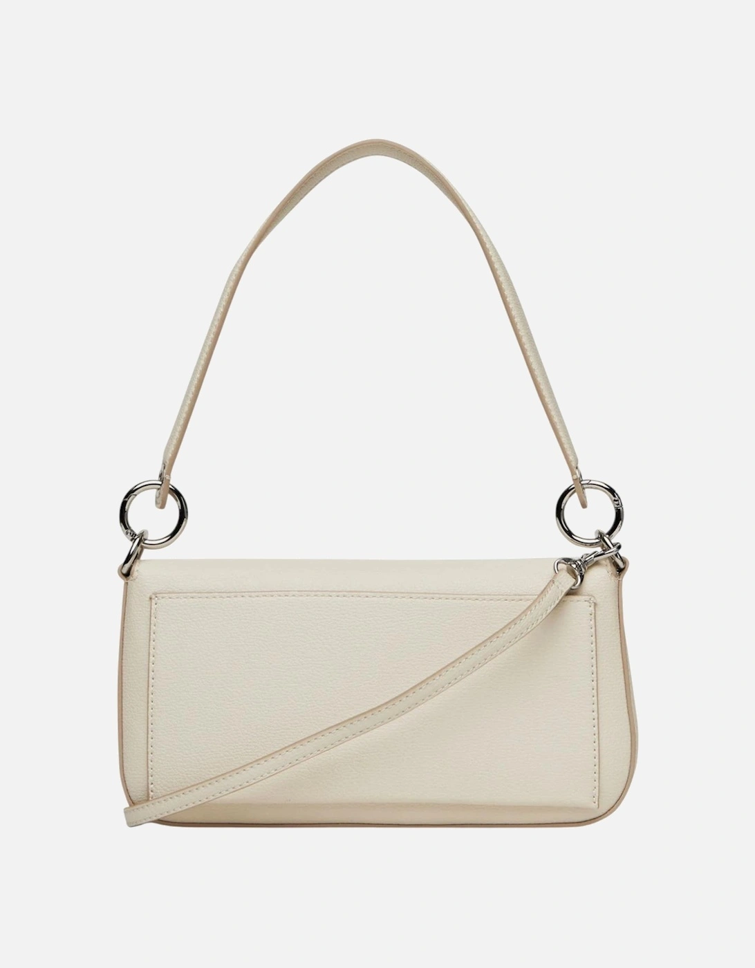 Polyurethane Bag with Magnet Fastening and Inside Pockets Women -