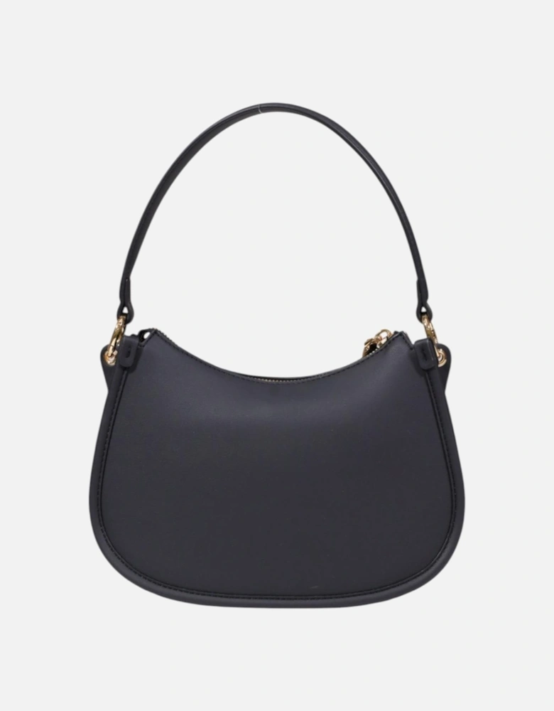 Polyurethane Bag with Inside Pockets Women - Black