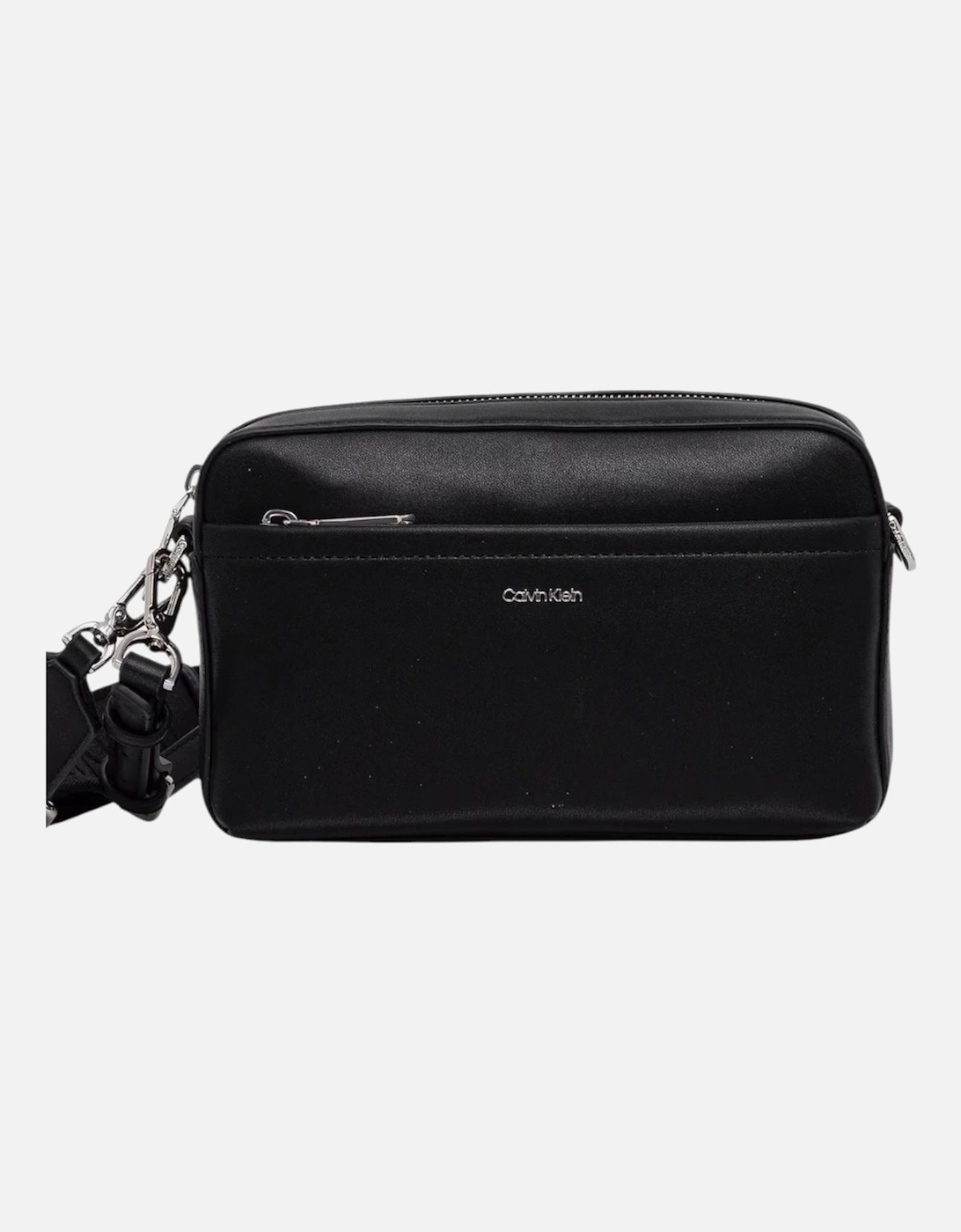 Zip Fastening Polyurethane Bag Women - Black, 4 of 3
