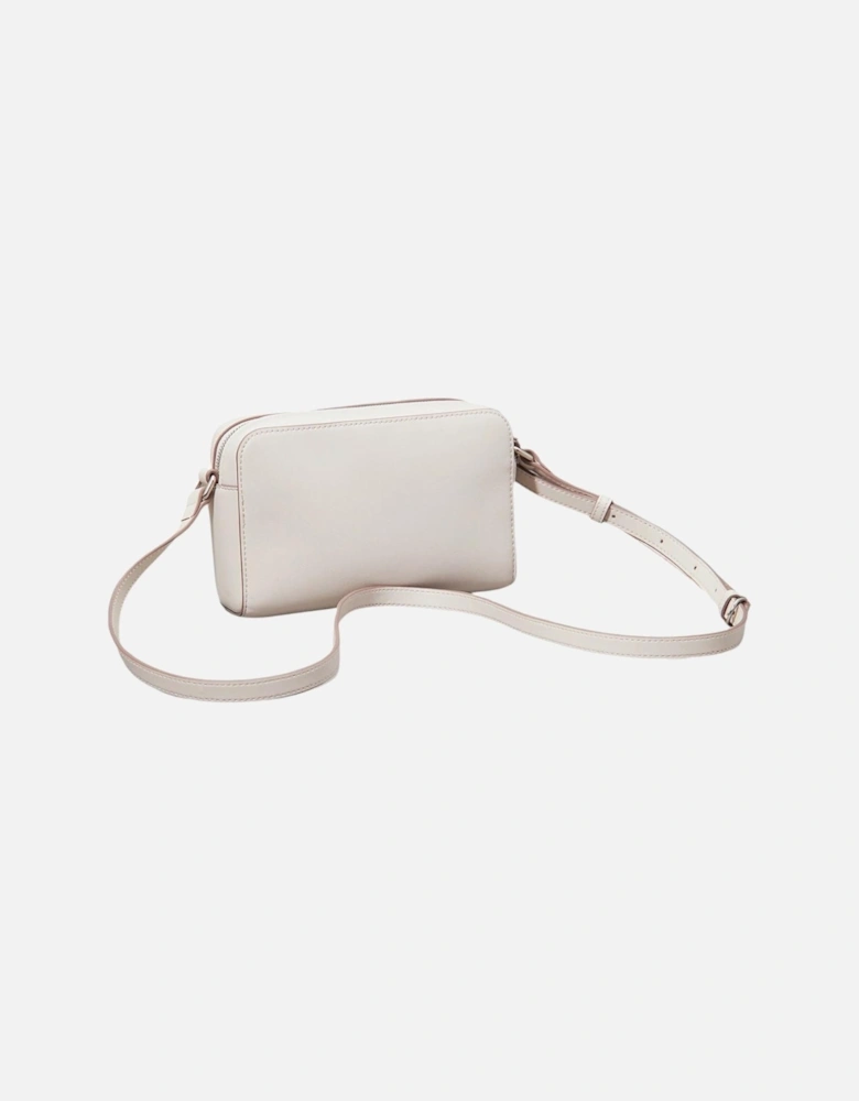 Compact Zip Fastening Tote Bag Women - White