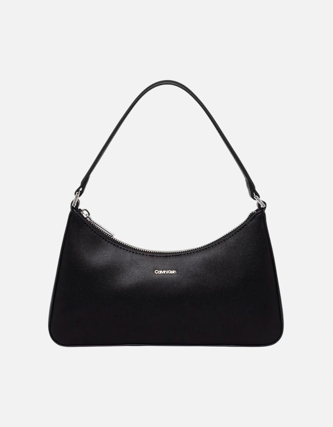 Calvin Klein Women's Black Zip Fastening Bag With Inside Pocket - Size: One Size