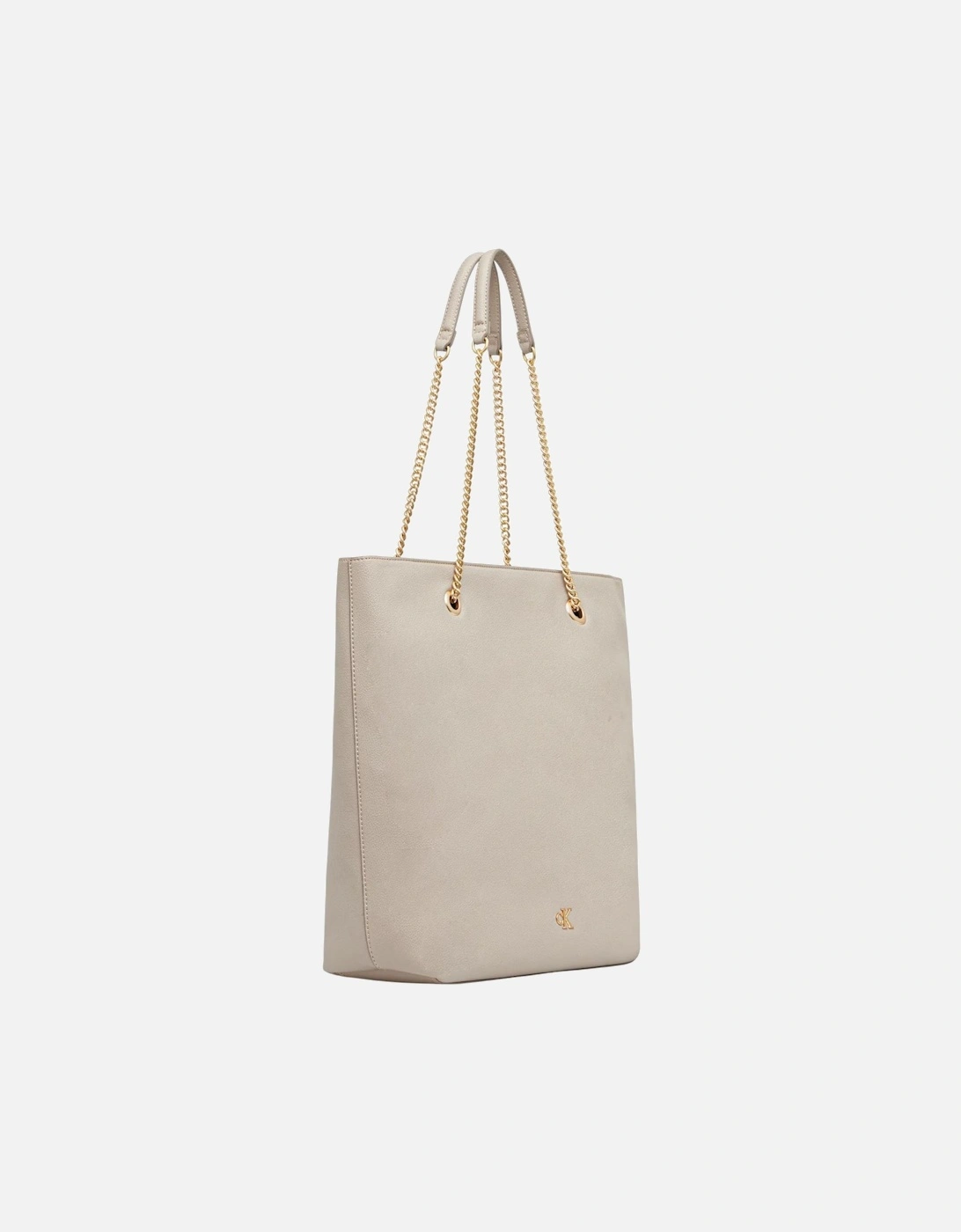 Zip Fastening Bag with Inside Pockets Women - Beige