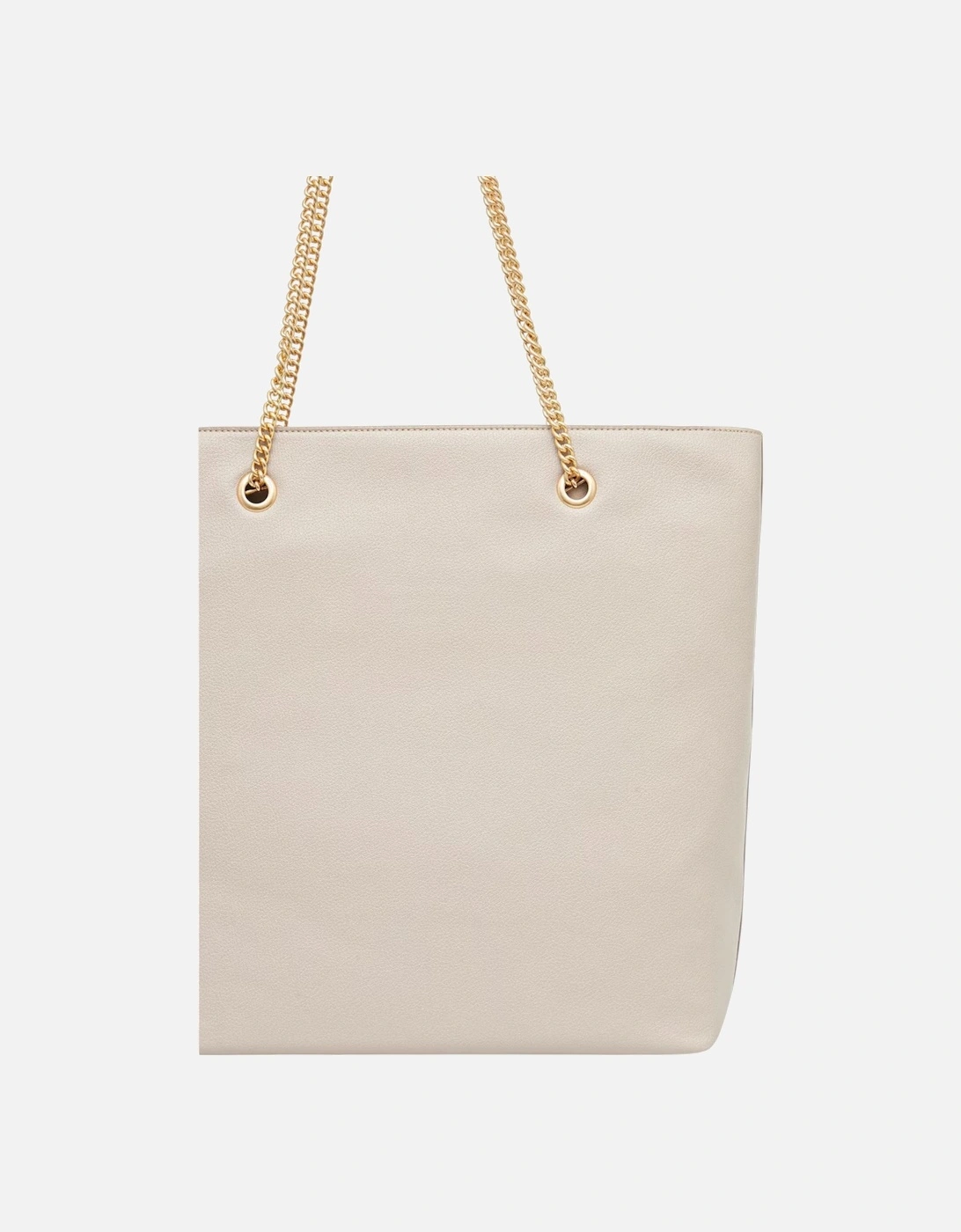 Zip Fastening Bag with Inside Pockets Women - Beige