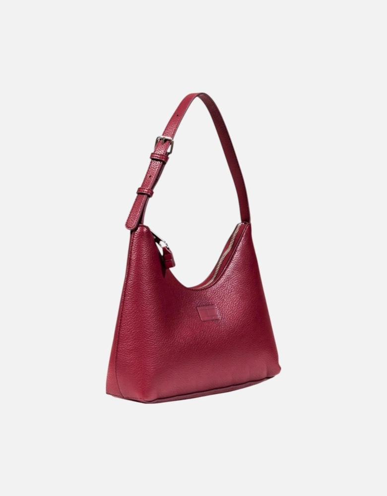 Zip Fastening Bag with Inside Pockets Women - Red