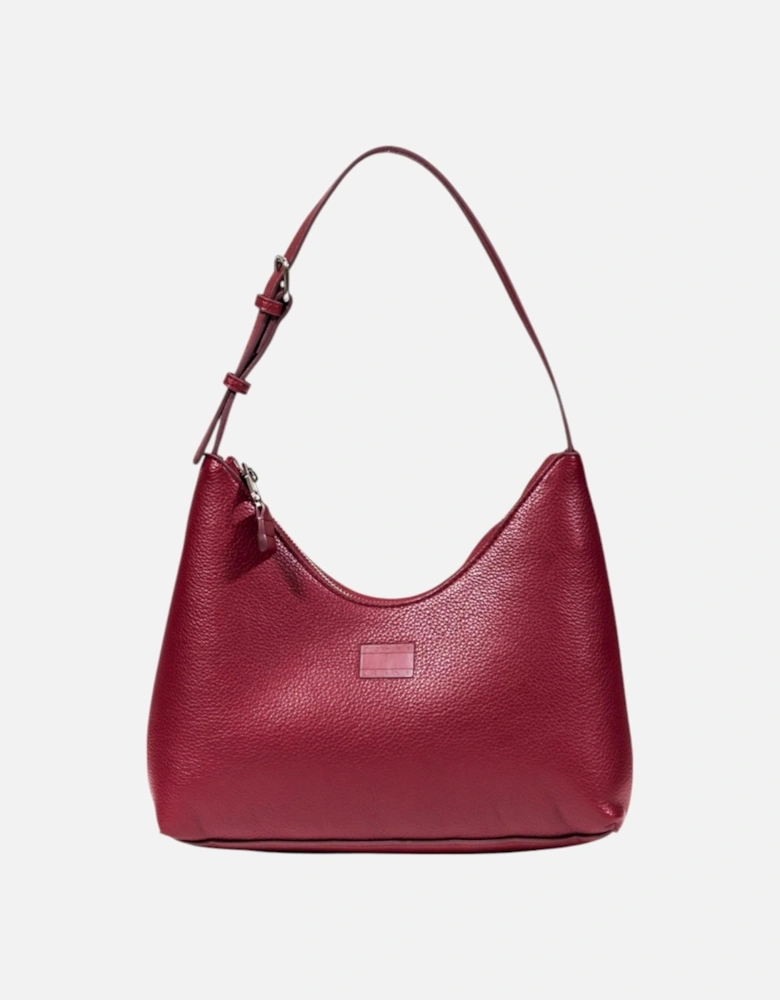 Zip Fastening Bag with Inside Pockets Women - Red
