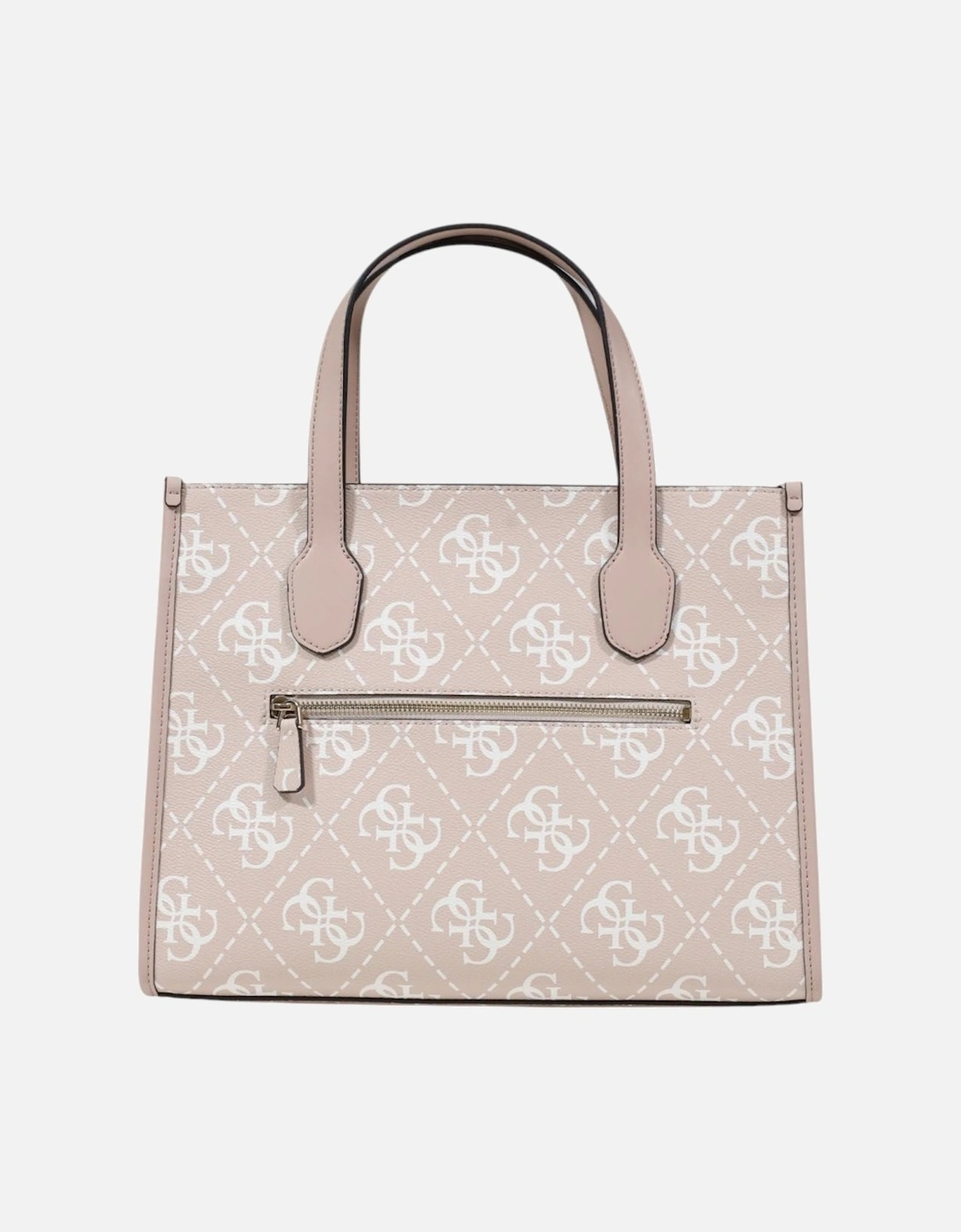 Zip Fastening Faux Leather Bag Women - Pink