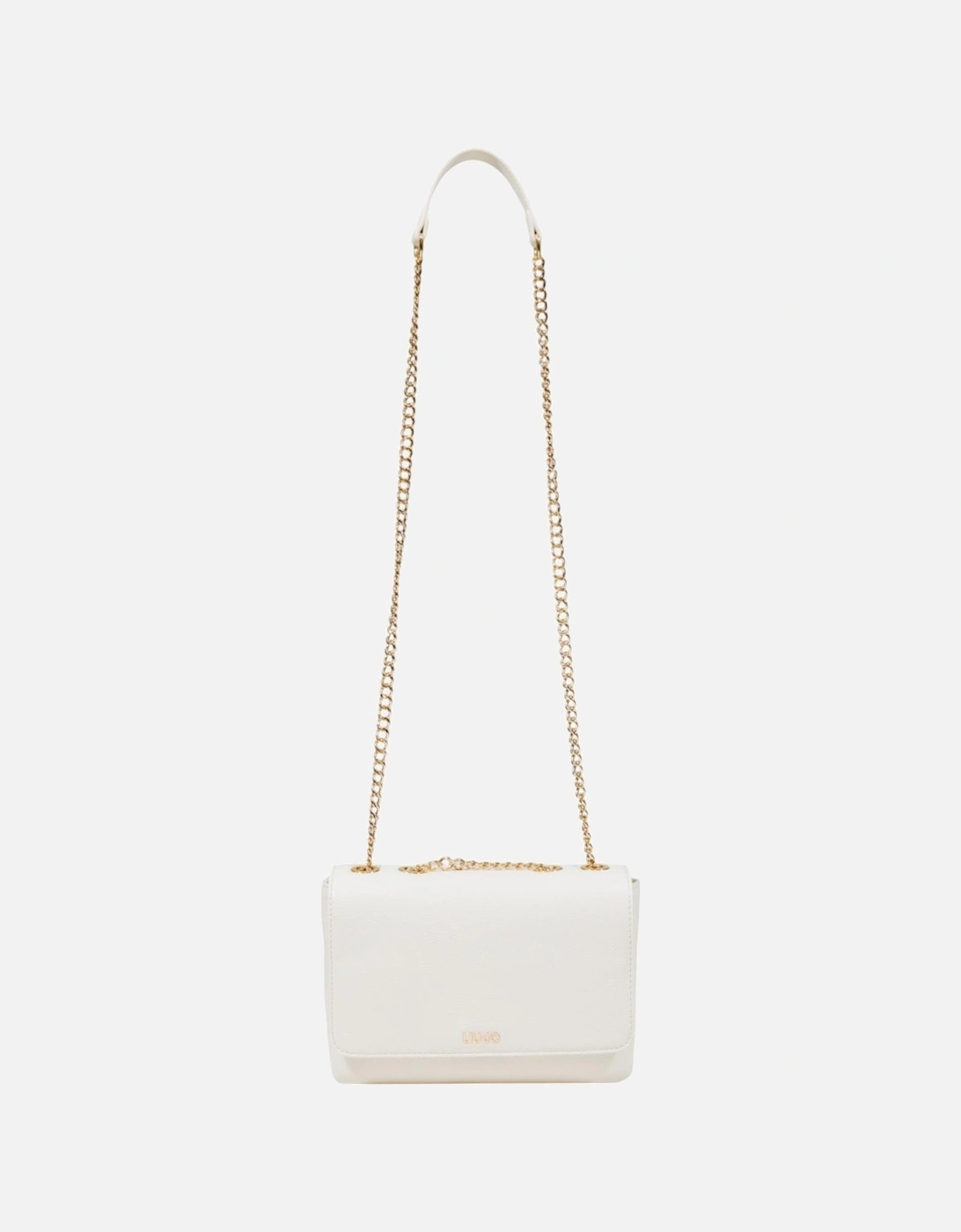Magnet Fastening Faux Leather Bag with Inside Pockets Women - White, 4 of 3