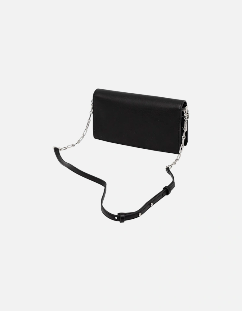 Shoulder Bag with Inside Pockets Women - Black