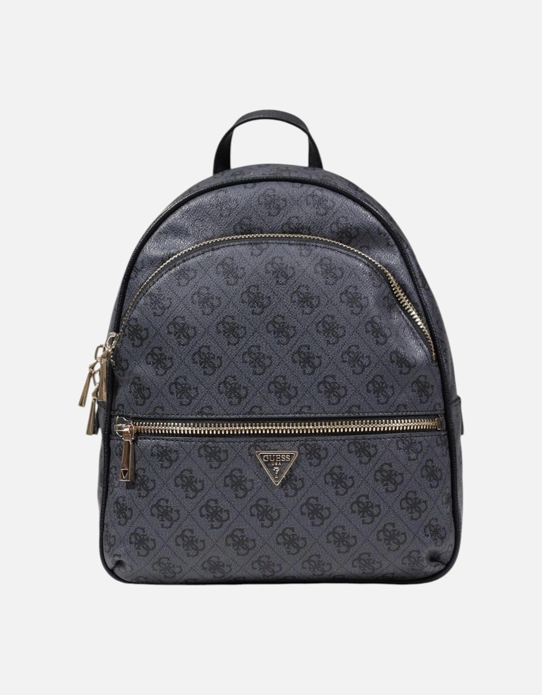 Printed Polyurethane Rucksack with Zip Closure Women - Grey Bags, 4 of 3