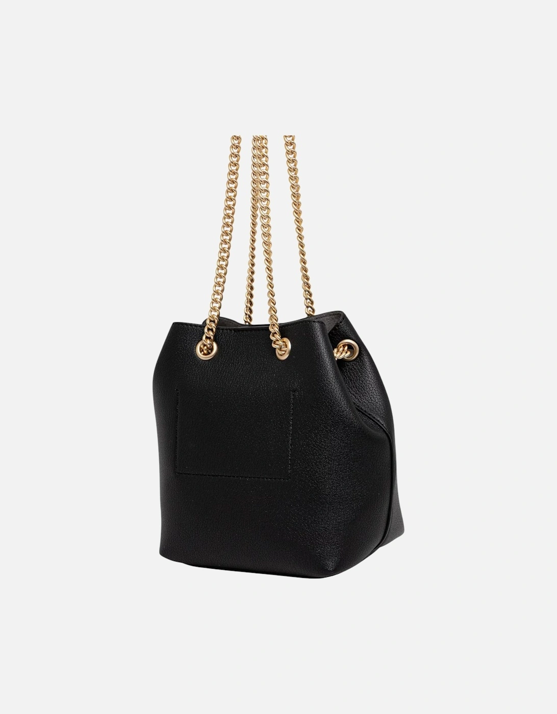 Magnetic Closure Shoulder Bag with Inside Pockets Women - Black