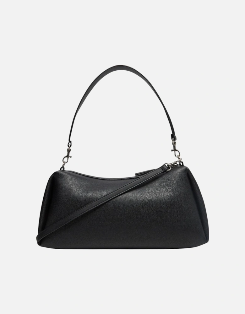 Zip Fastening Bag with Inside Pockets Women - Black