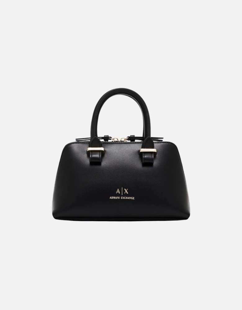 Zip Fastening Polyester Bag with Inside Pockets Women - Black