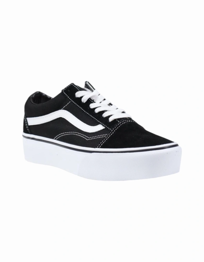 Womens Fabric Sneakers - Black