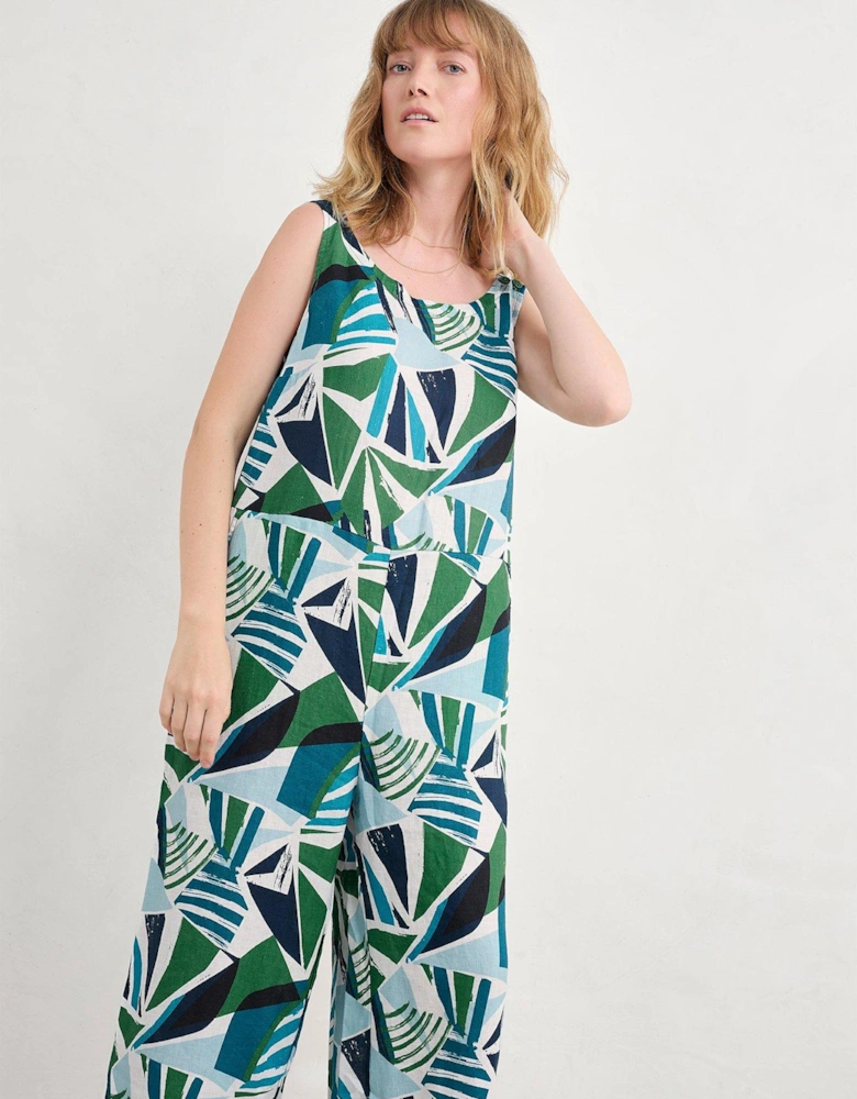 Salt Air Jumpsuit - Green
