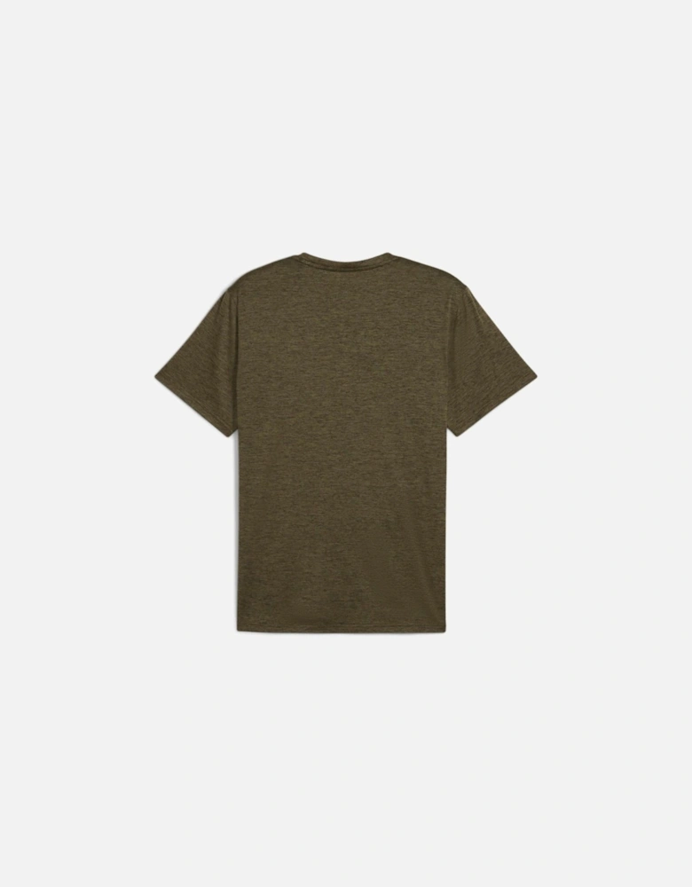 Men's Training Essentials Heather Cat T-Shirt - Loden Green Heather