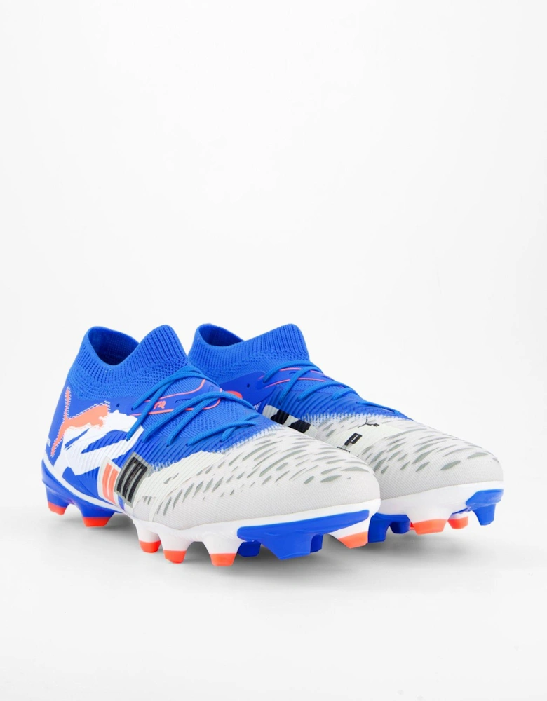 Mens Future 8 Match Creativity Firm Ground Football Boot - White