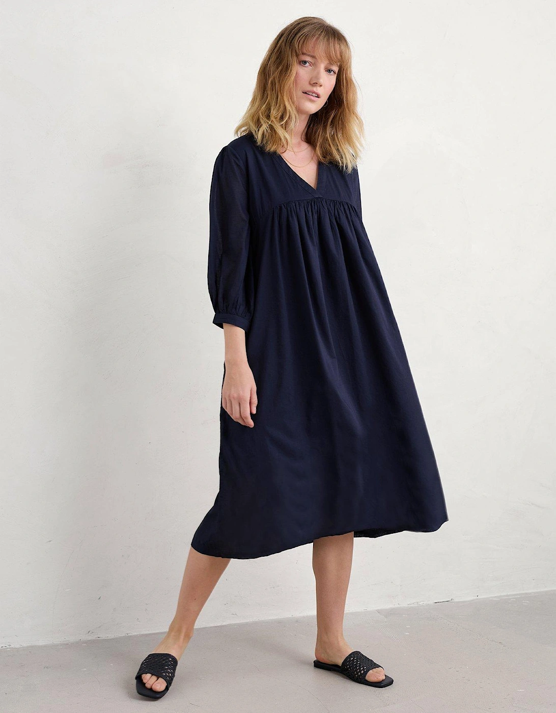 Earth Colours Dress - Blue, 2 of 1