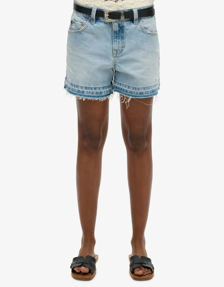 Mid Rise Cut Off Shorts