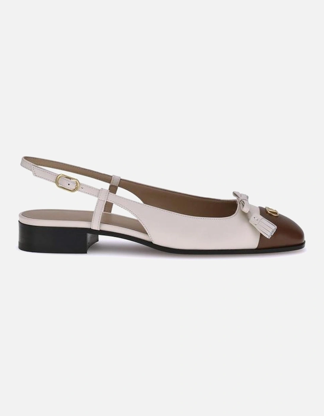 Valet Du Roi Ballerina Slingback Shoes Women - Cream, 5 of 4