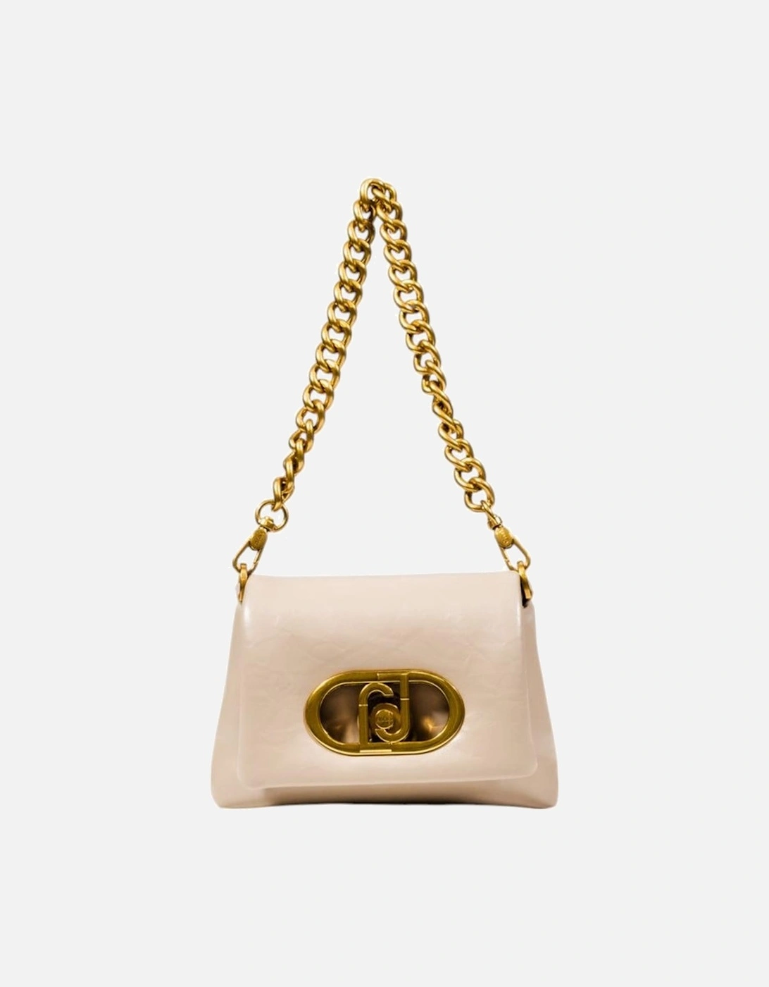 Mini Polyurethane Crossbody Bag Women - Gray Handbags