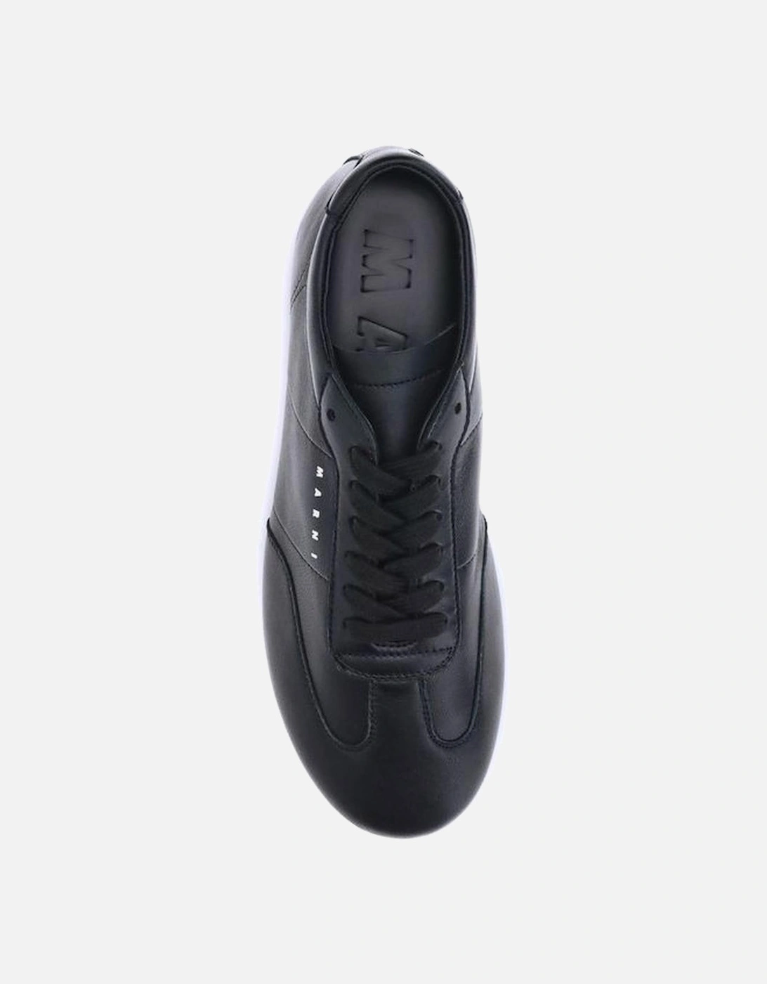 Softy Soccer Nappa Leather Low-Top Sneakers Women - Black