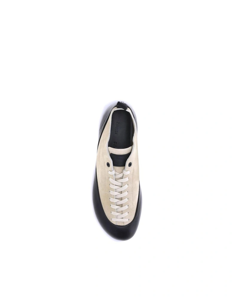 Arcadia Sneakers with Leather Lining and Rubber Sole Women - Beige