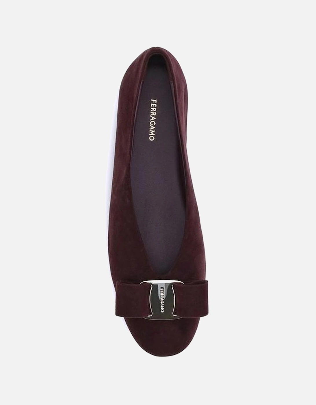 Vara Bow Ballerinas with Ultra-Flat Sole Women - Bordeaux Shoes