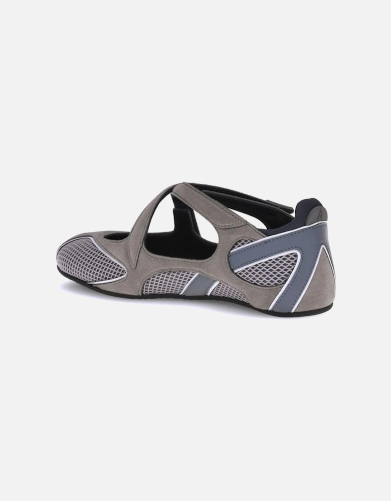 Nomad Ballerinas with Crisscross Straps and Cut-Out Details Women -