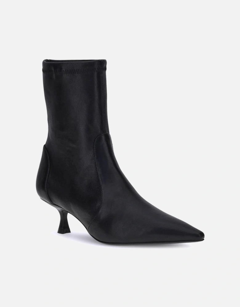 Naomi Ankle Boots with Kitten Heel Women - Black