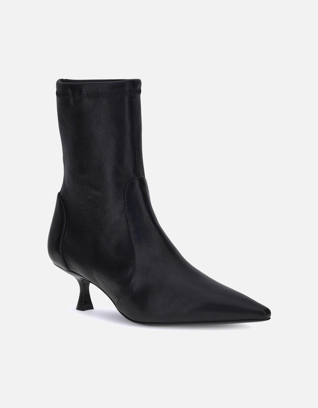 Naomi Ankle Boots with Kitten Heel Women - Black