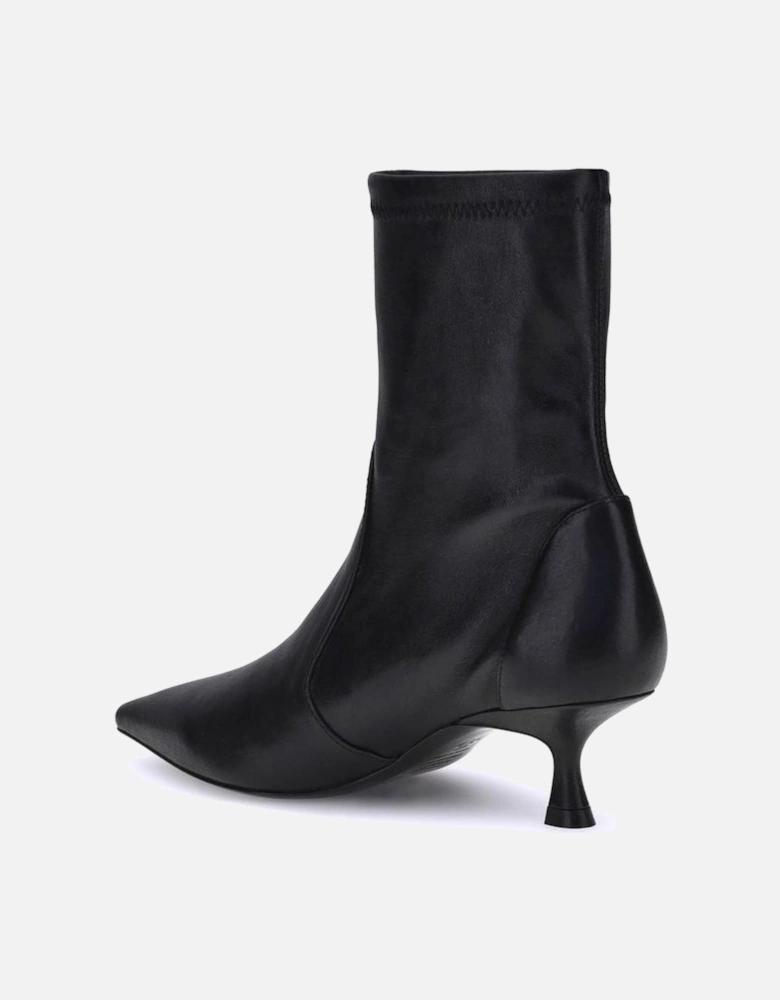 Naomi Ankle Boots with Kitten Heel Women - Black
