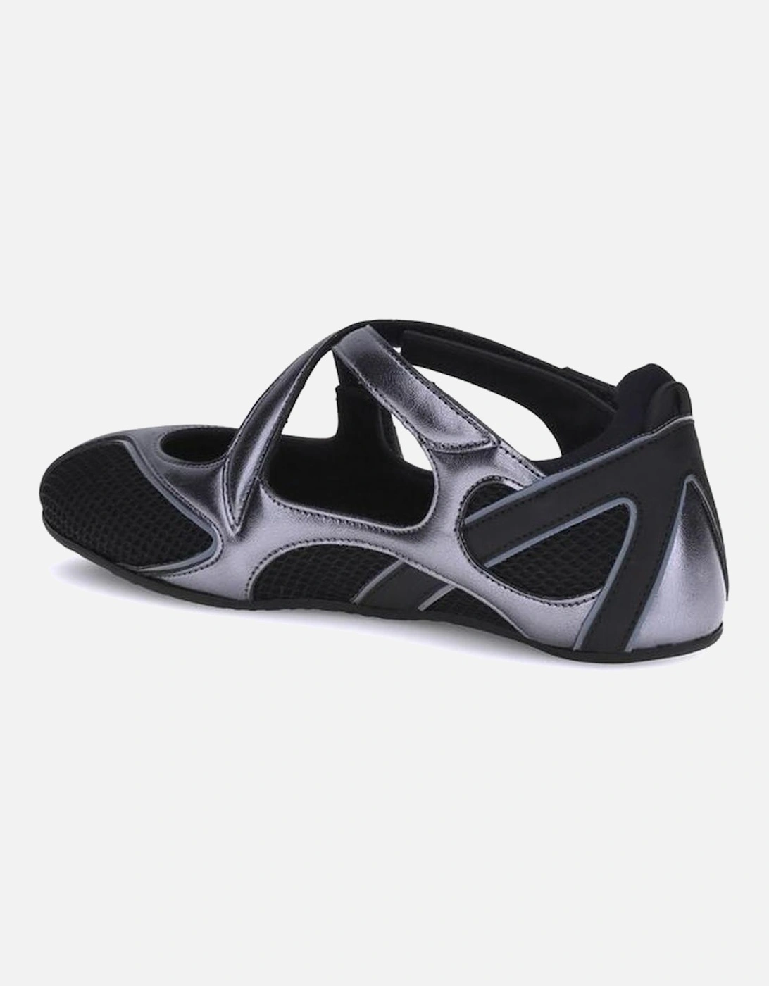 Nomad Crisscross Ballerina Flats Women - Black Shoes