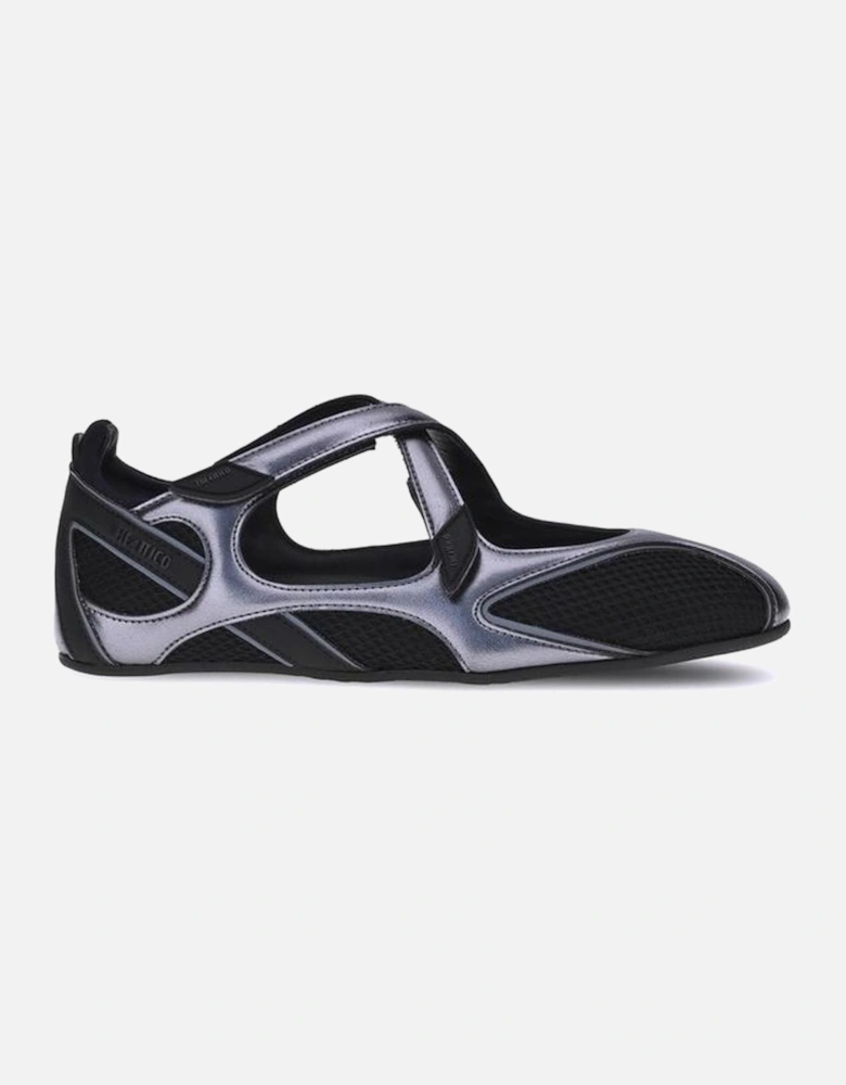 Nomad Crisscross Ballerina Flats Women - Black Shoes