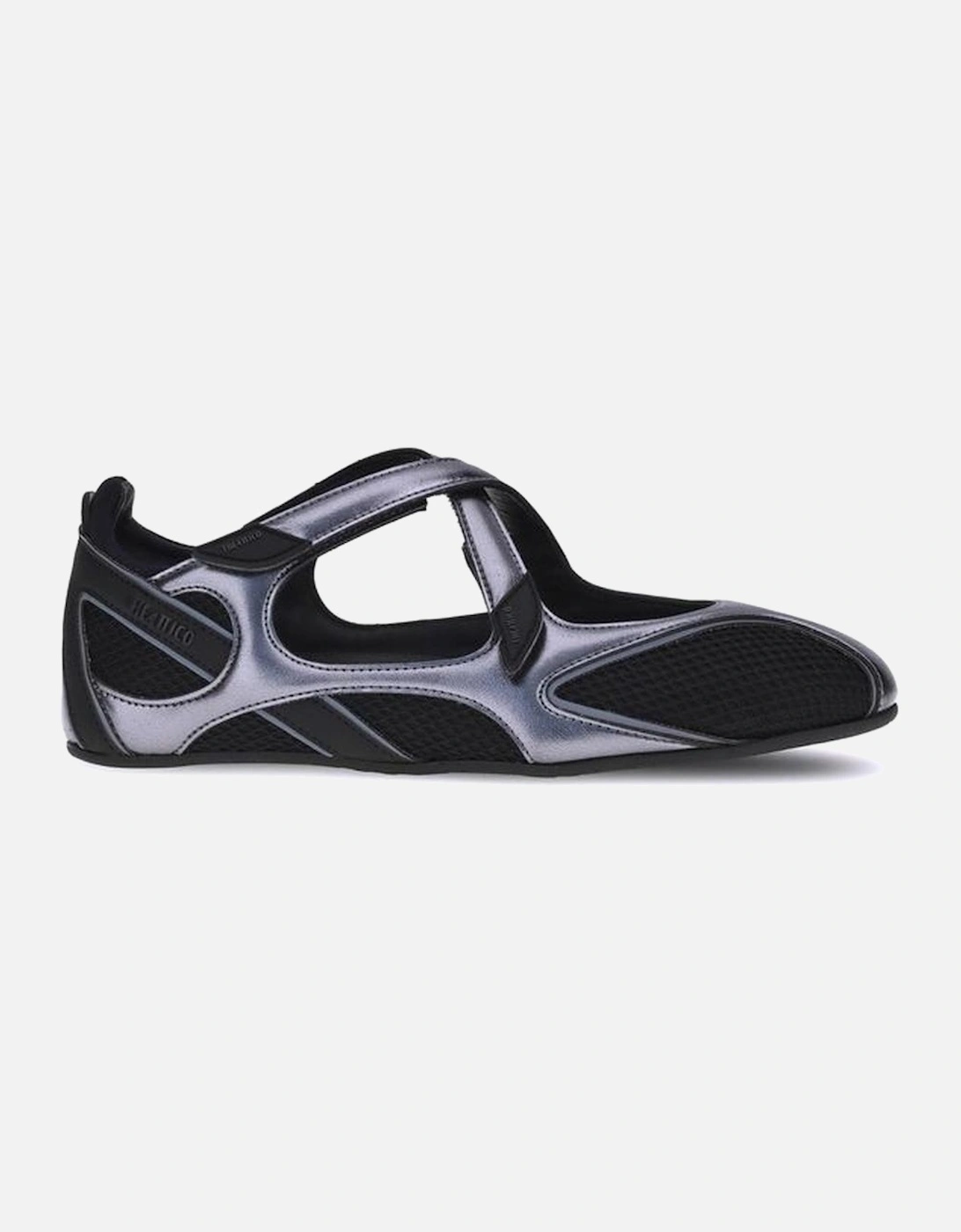 Nomad Crisscross Ballerina Flats Women - Black Shoes, 5 of 4