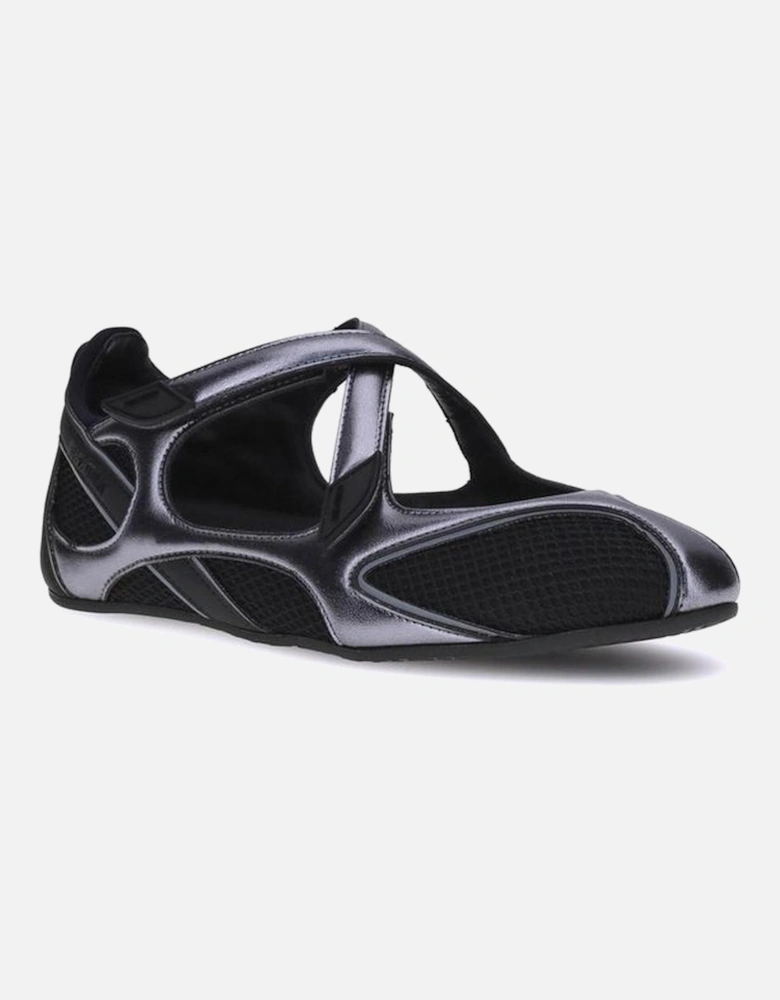 Nomad Crisscross Ballerina Flats Women - Black Shoes