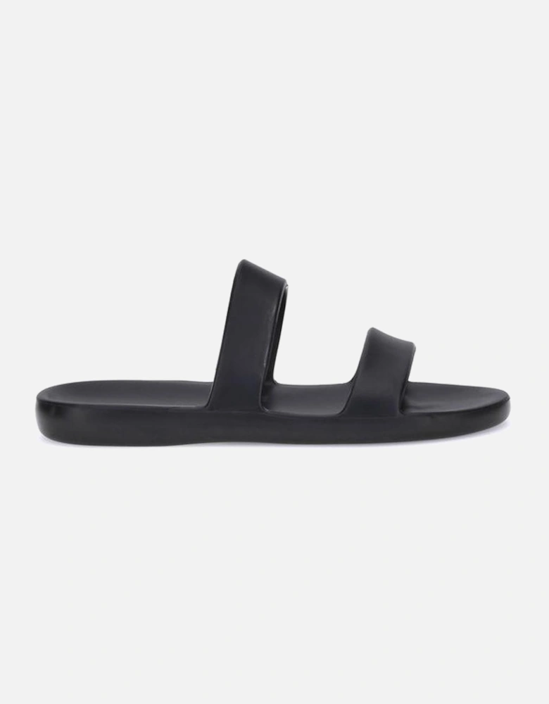 Ultralight Double-Strap Foam Sandals Women - Black