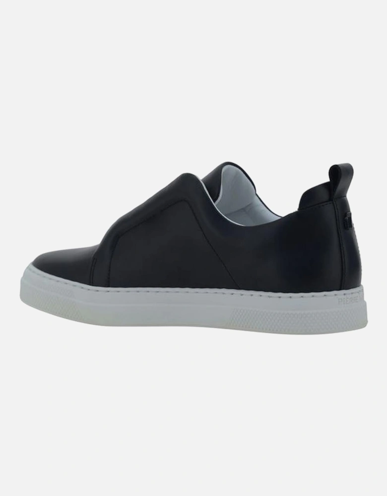 Calfskin Slip-On Slider Sneakers Women - Black