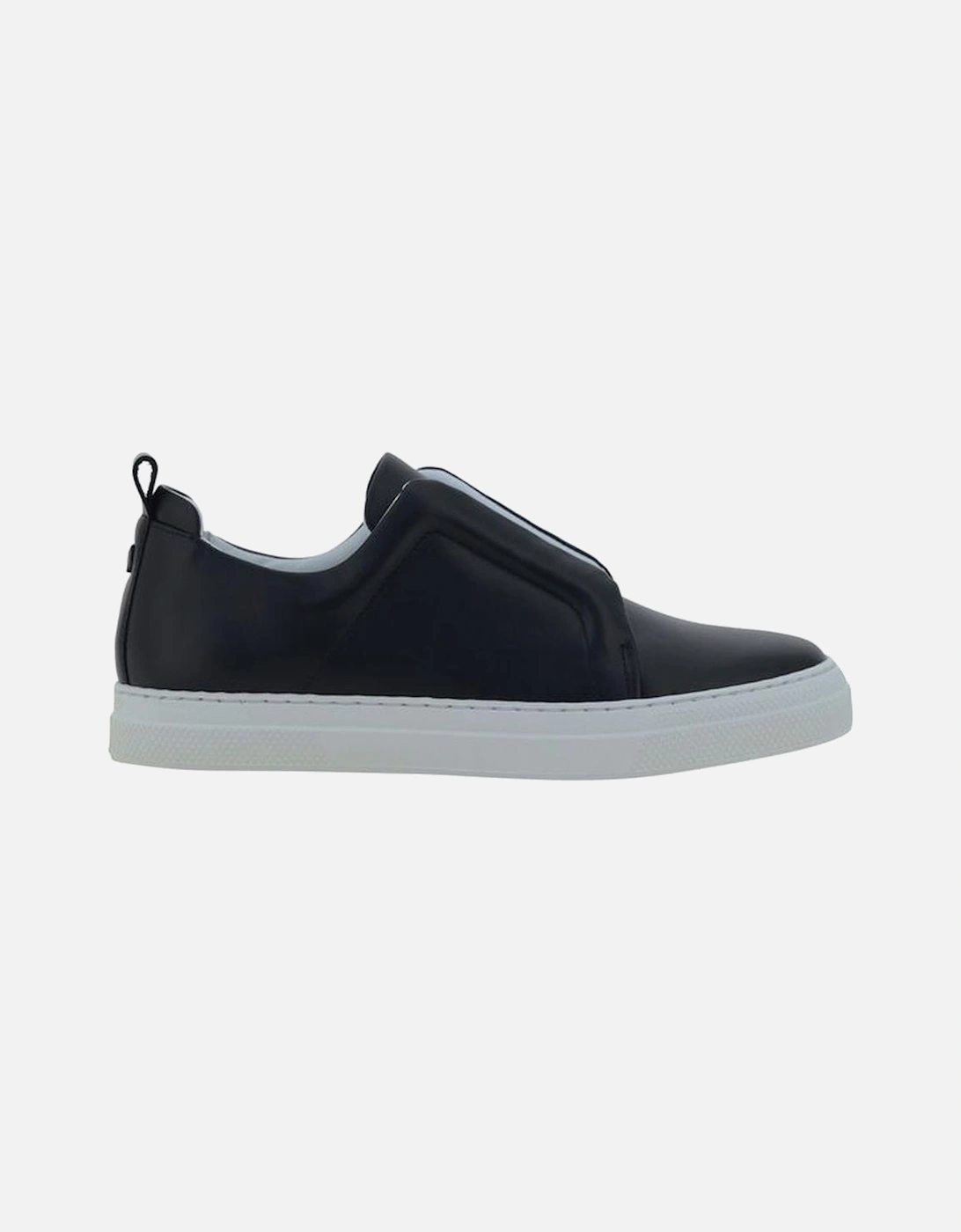 Calfskin Slip-On Slider Sneakers Women - Black, 5 of 4