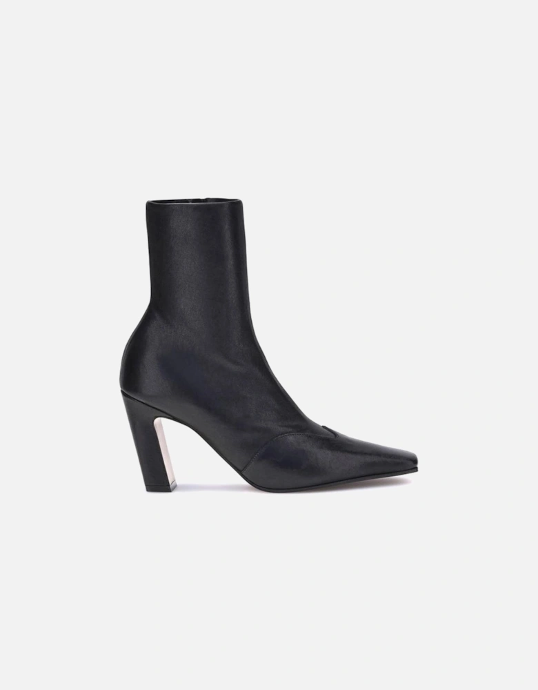 Nevada Ankle Boots with Geometric Heel Women - Black