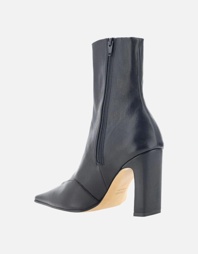 Nevada Ankle Boots with Geometric Heel Women - Black