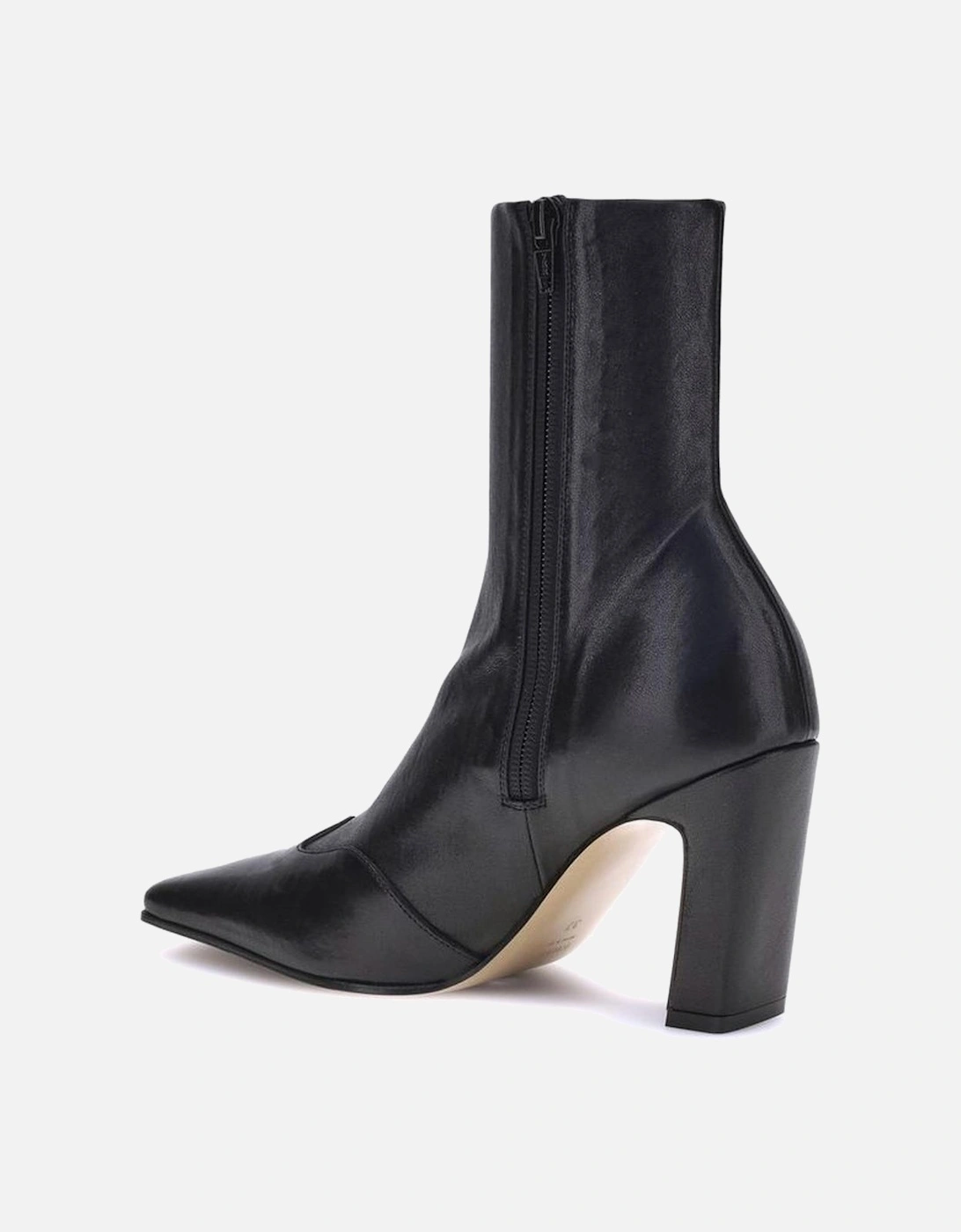 Nevada Ankle Boots with Geometric Heel Women - Black
