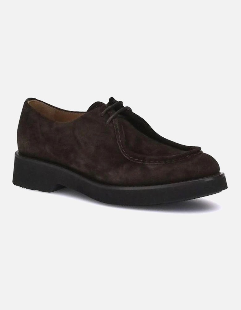 Nocton Premium Suede Derby Lace-Ups Women - Brown Shoes
