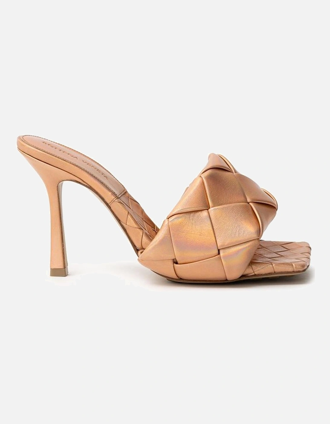Lido Metal Mule Sandal Women - Bronze, 6 of 5