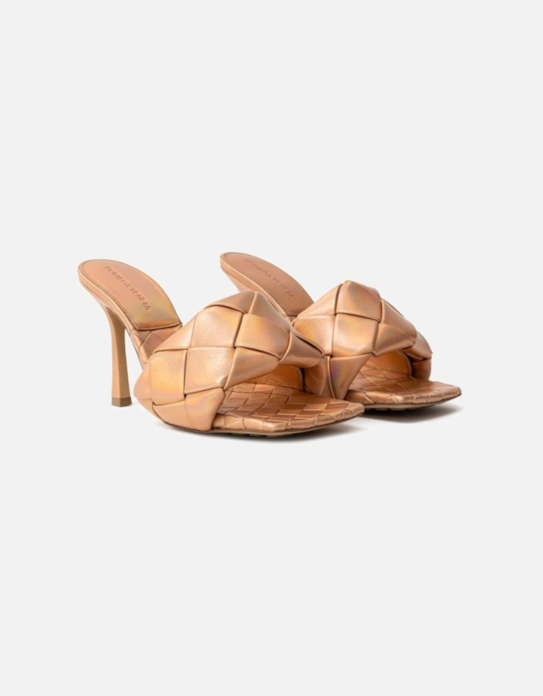 Lido Metal Mule Sandal Women - Bronze